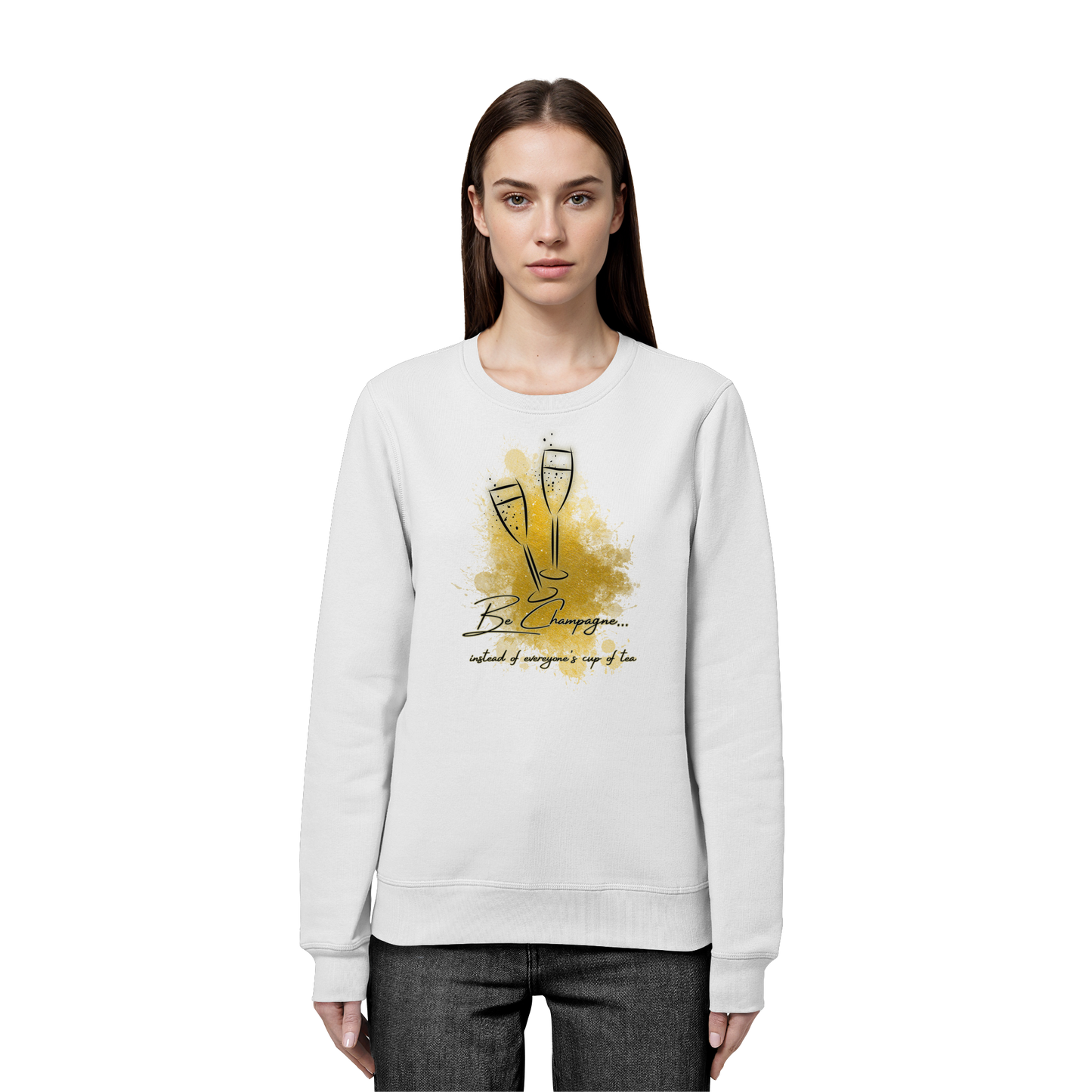 CHAMPAGNE! - Organic Basic Unisex Sweatshirt