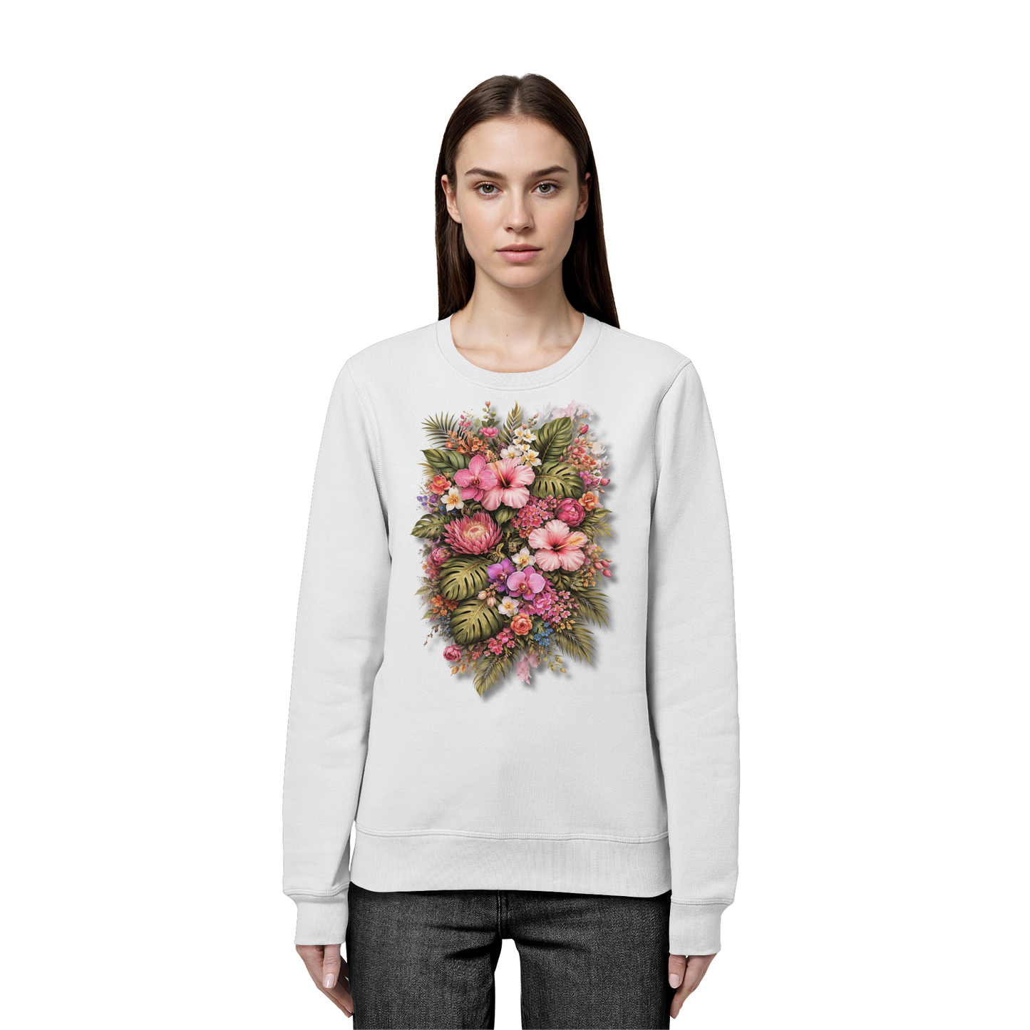 FLOWERPOWER! - Organic Basic Unisex Sweatshirt
