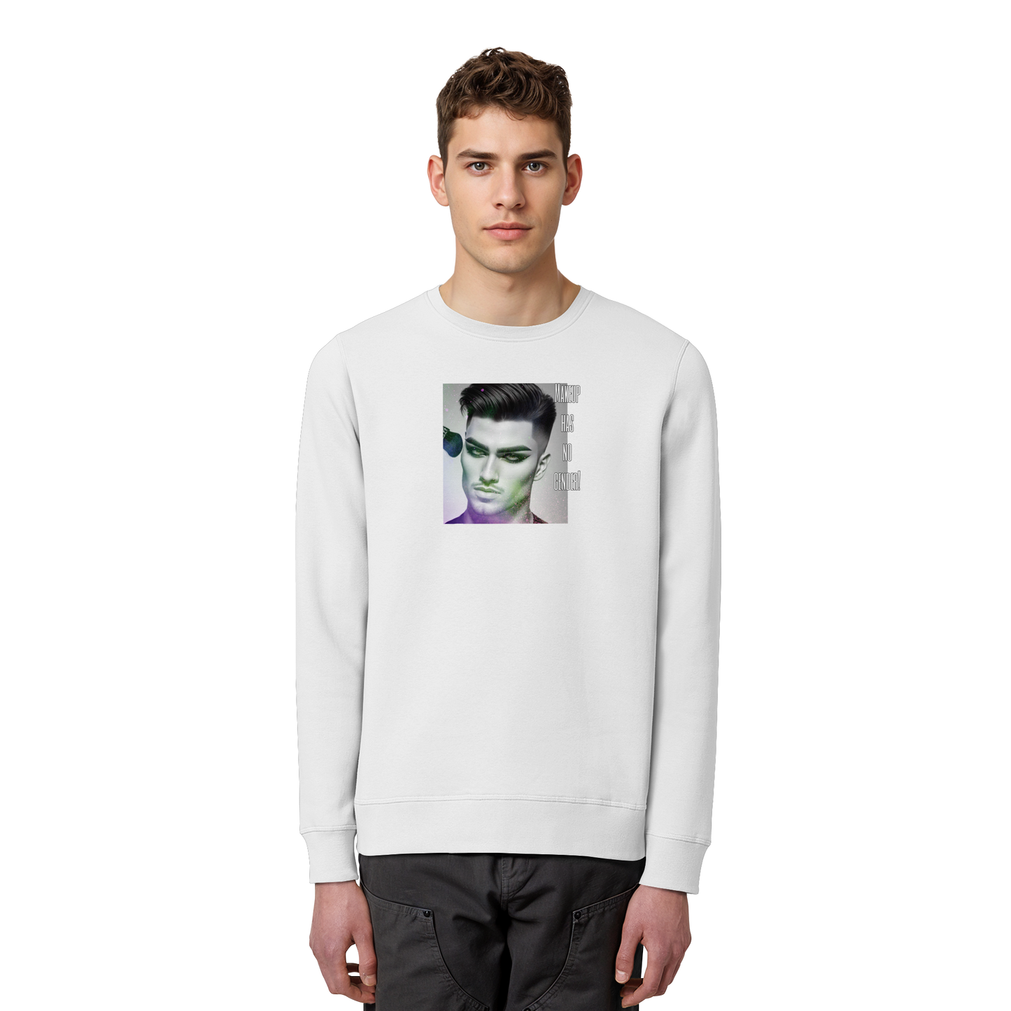 MAKEUPHASNOGENDER! - Organic Basic Unisex Sweatshirt
