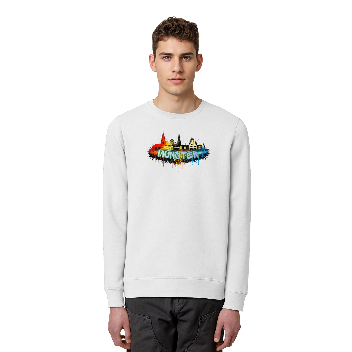 MÜNSTERSPRAY! - Organic Basic Unisex Sweatshirt