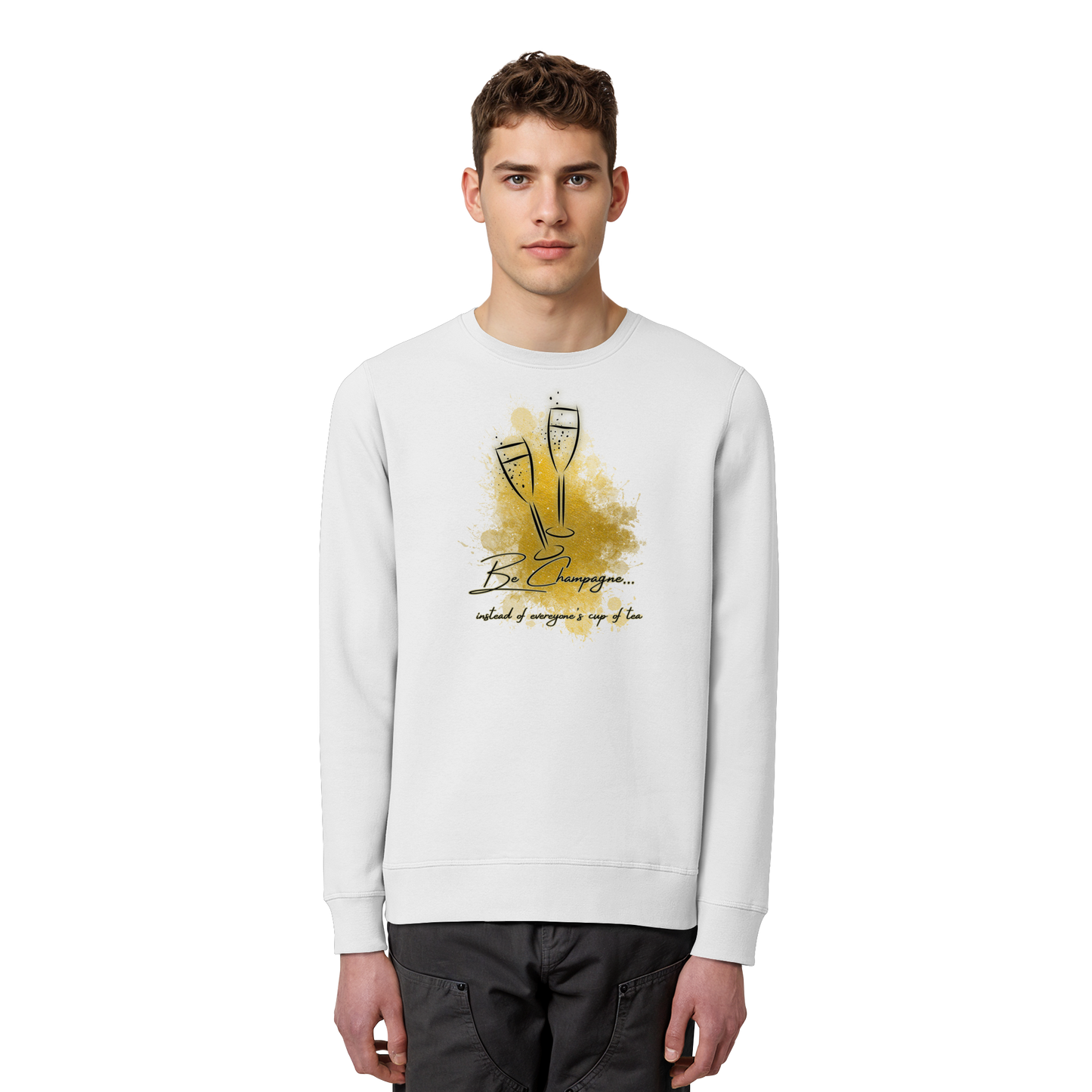 CHAMPAGNE! - Organic Basic Unisex Sweatshirt