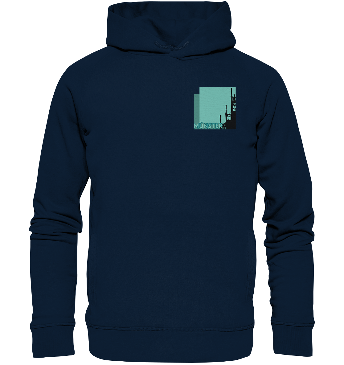 MÜNSTER SILHOUETTE! - Organic Fashion Hoodie