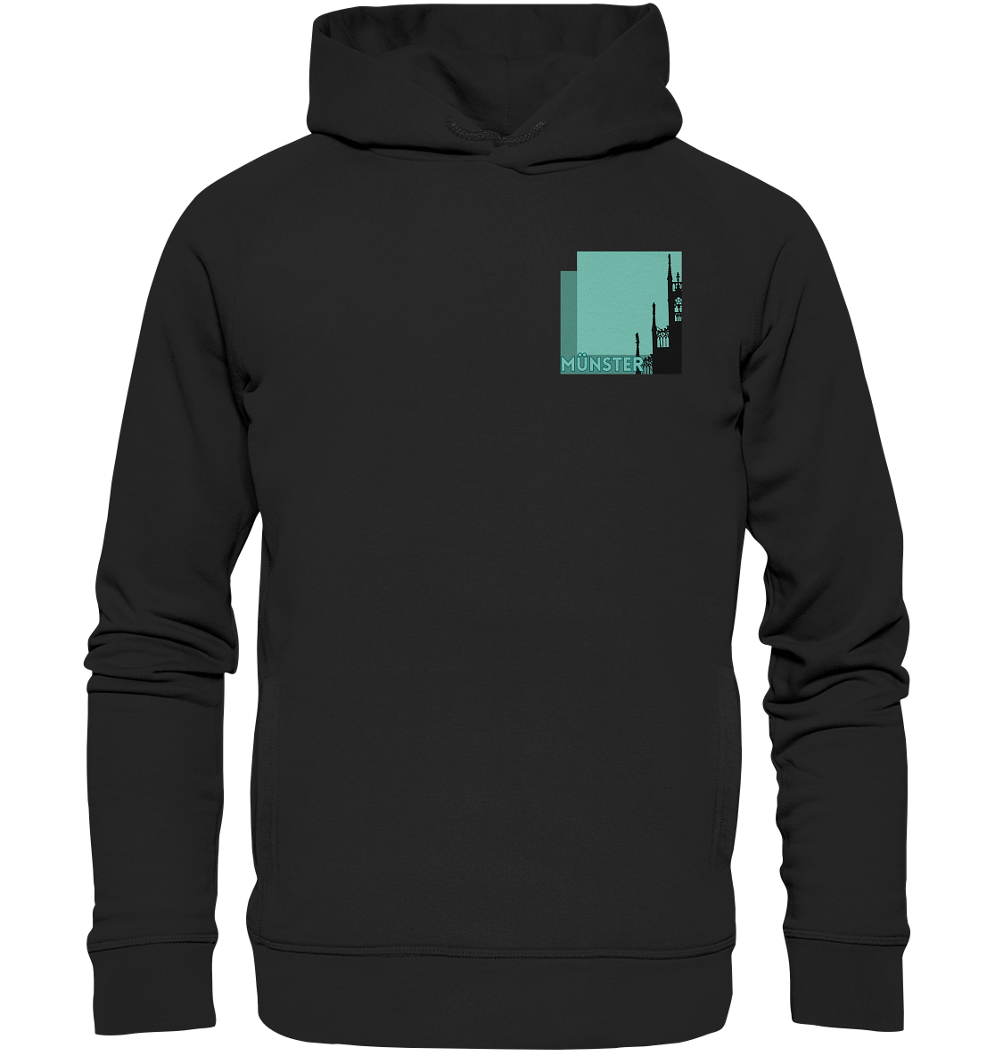 MÜNSTER SILHOUETTE! - Organic Fashion Hoodie