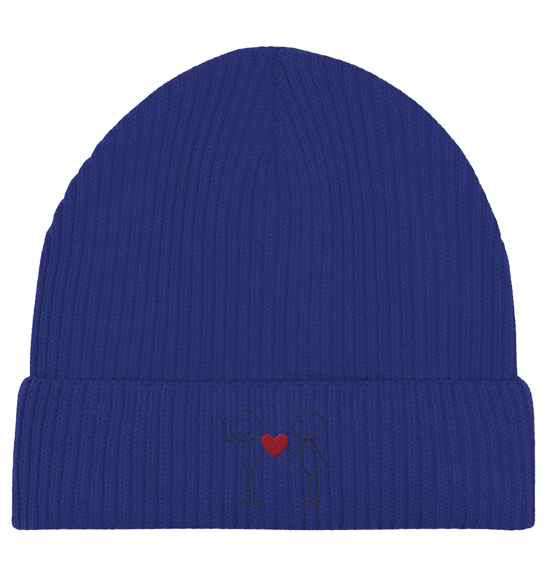 STICKFIGURELOVE!  (Stick) - Organic Fisherman Beanie