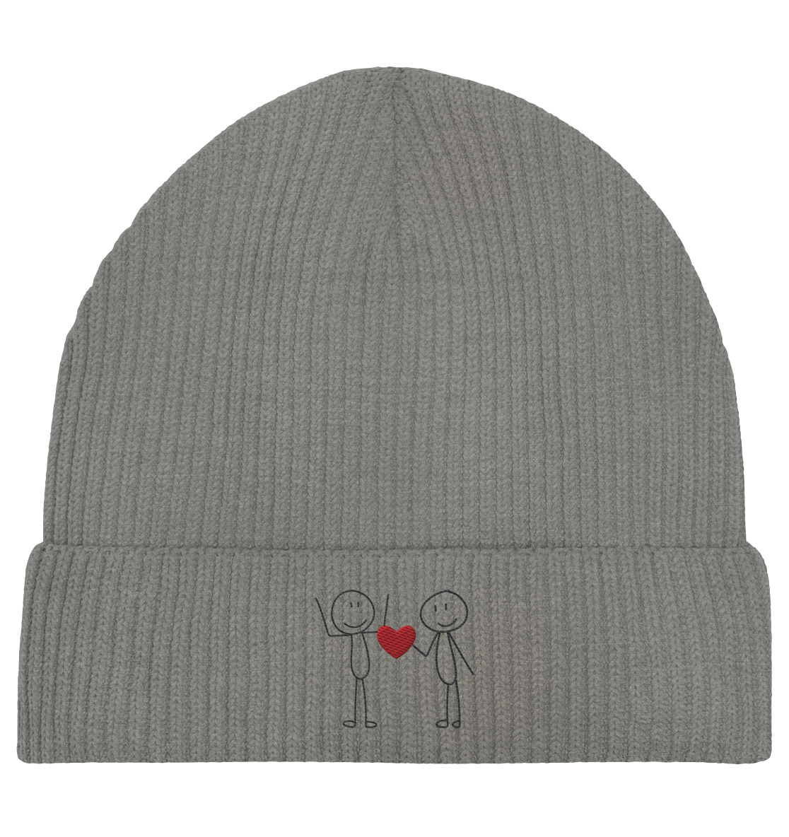 STICKFIGURELOVE!  (Stick) - Organic Fisherman Beanie