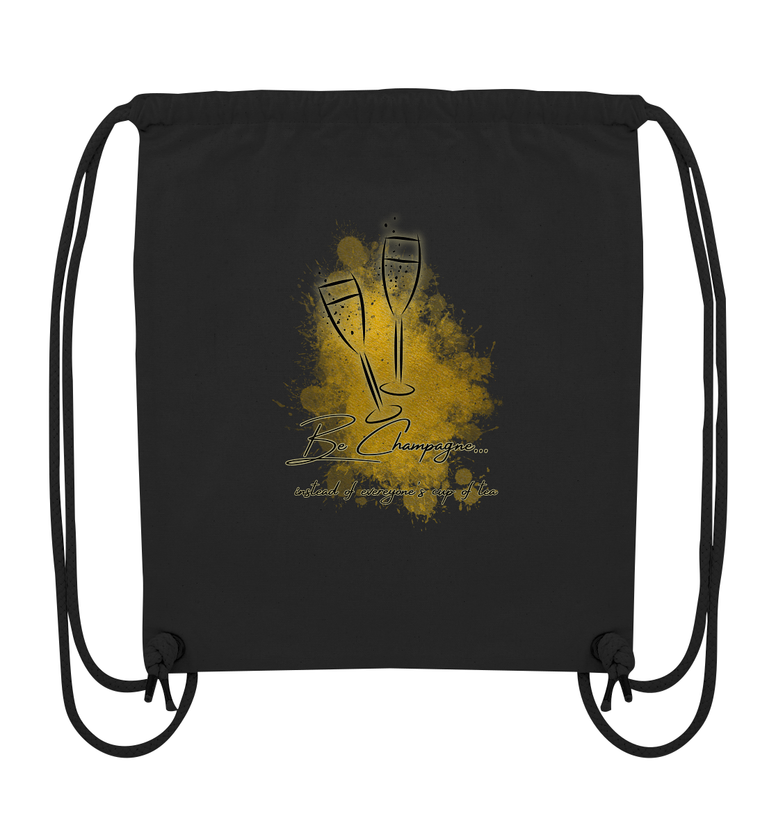 CHAMPAGNE! - Organic Gym Bag