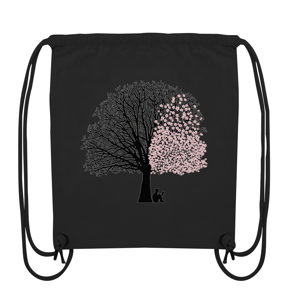 CHERRY BLOSSOM SHADOW! - Organic Gym Bag