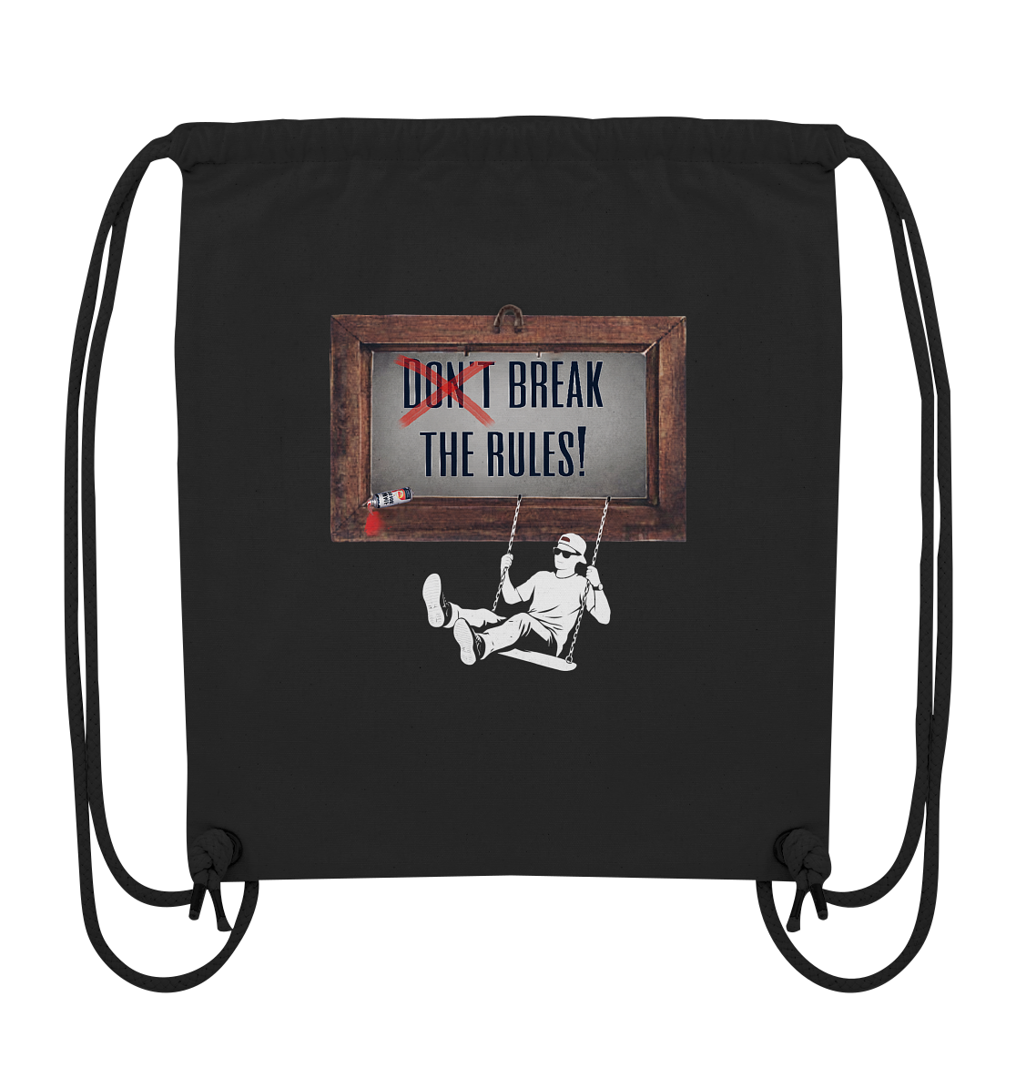 BREAKTHERULES! - Organic Gym-Bag