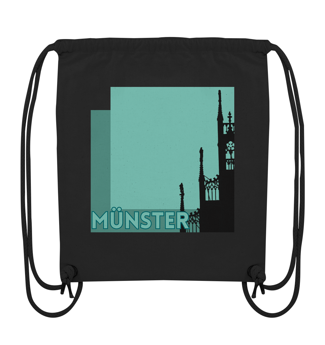 MÜNSTER SILHOUETTE! - Organic Gym Bag