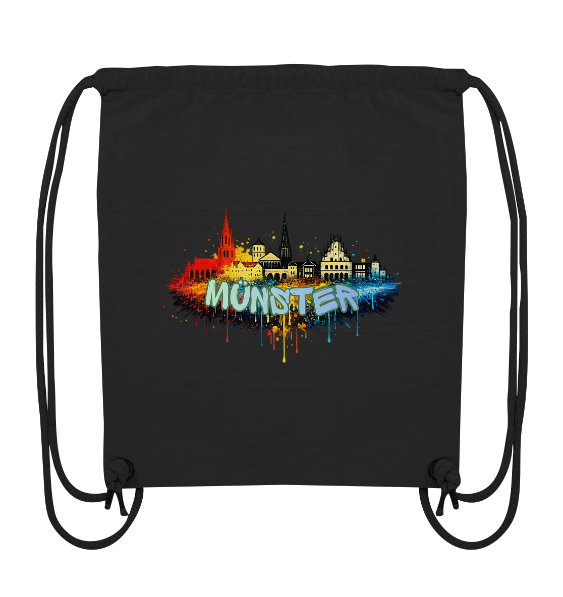 MÜNSTERSPRAY! - Organic Gym-Bag
