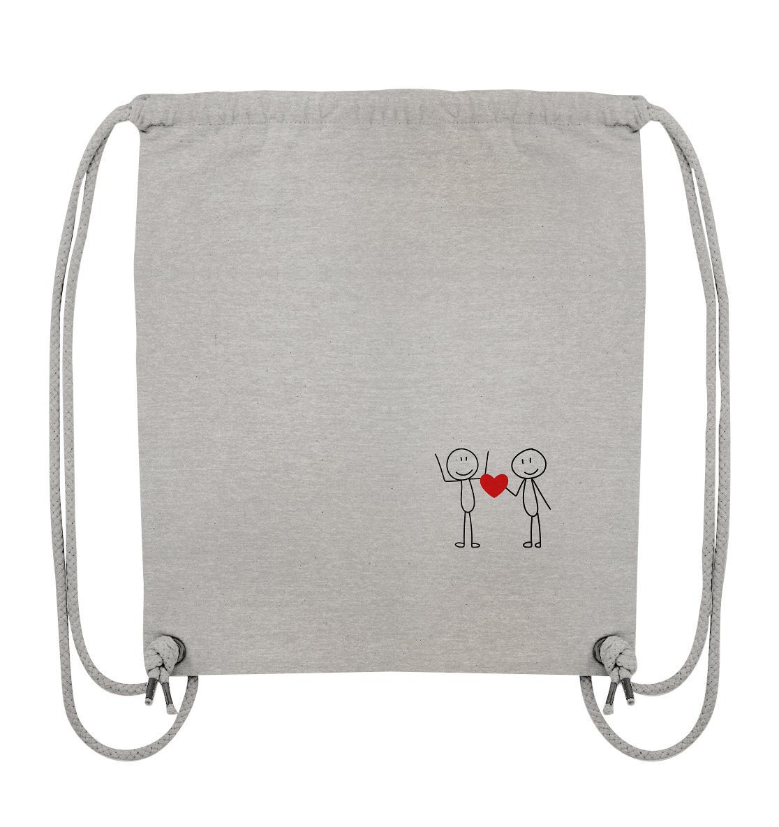 STICKFIGURELOVE! (Stick) - Organic Gym-Bag