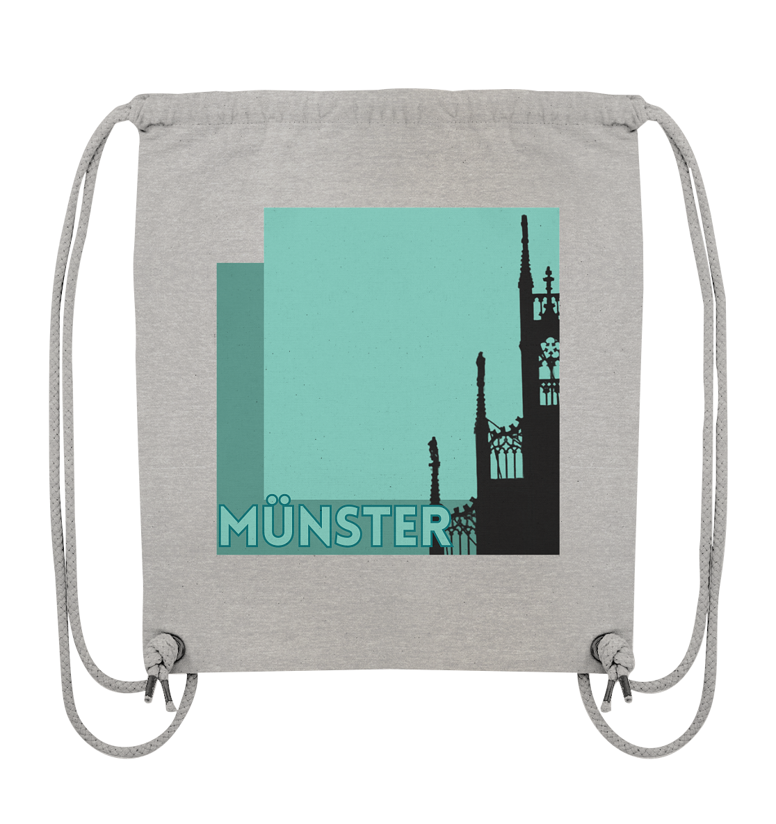 MÜNSTER SILHOUETTE! - Organic Gym Bag