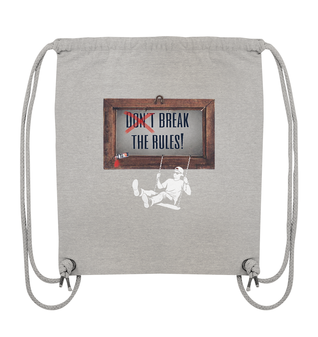 BREAKTHERULES! - Organic Gym-Bag