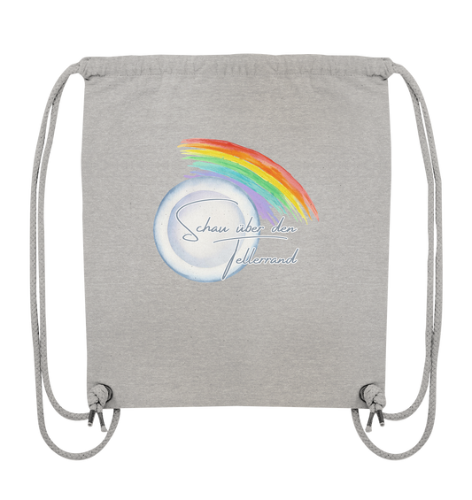 SCHAUÜBERDENTELLERRAND! - Organic Gym-Bag