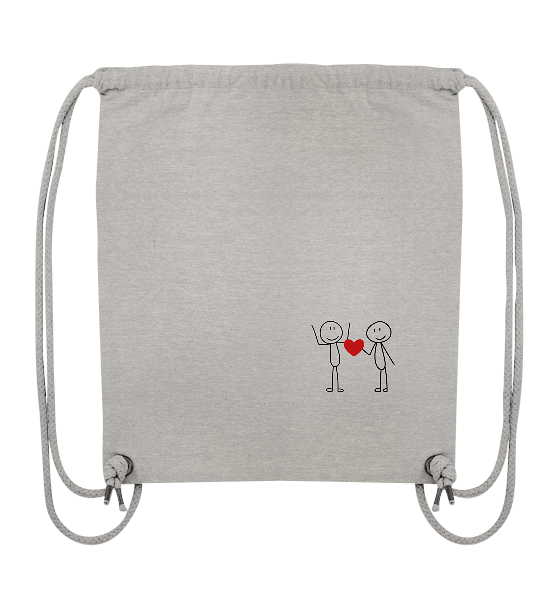 STICKFIGURELOVE! (Stick) - Organic Gym-Bag