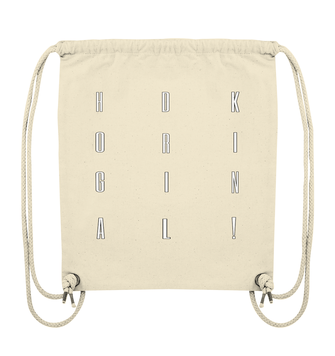 HDKORIGINALSQUARE! - Organic Gym Bag