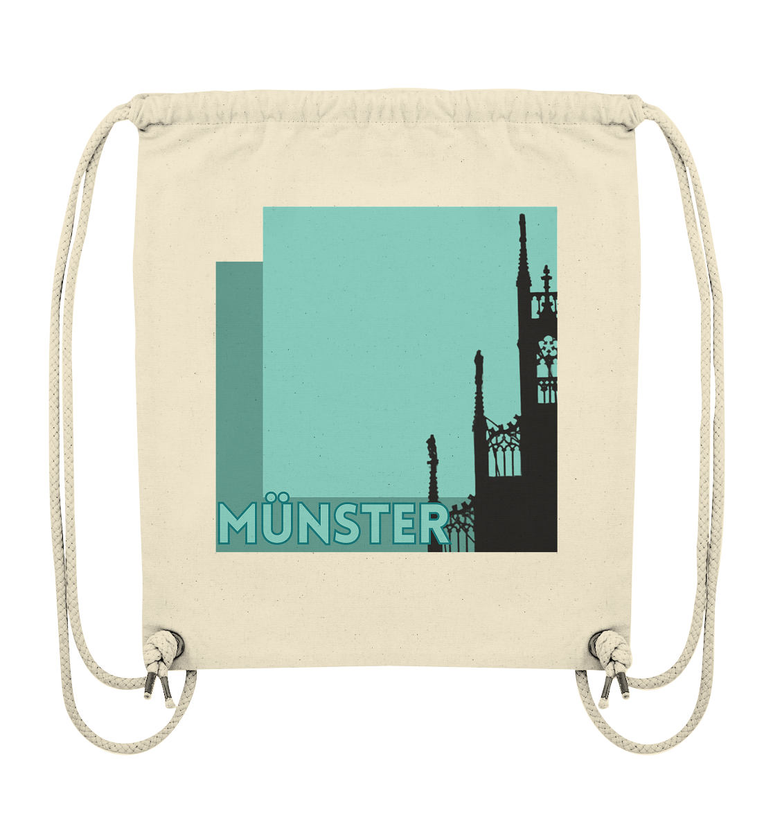 MÜNSTER SILHOUETTE! - Organic Gym Bag