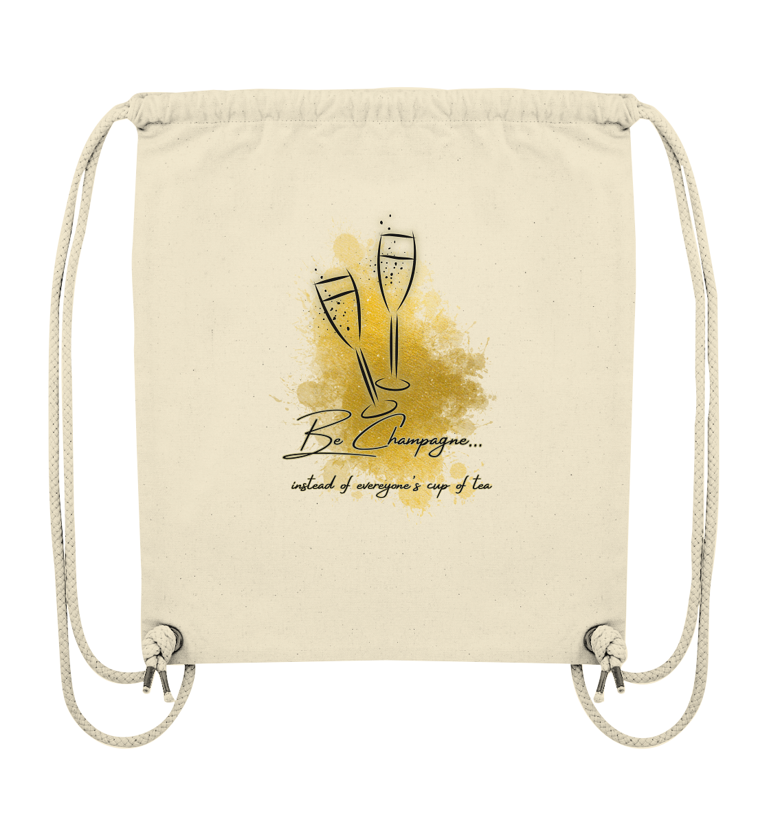 CHAMPAGNE! - Organic Gym Bag