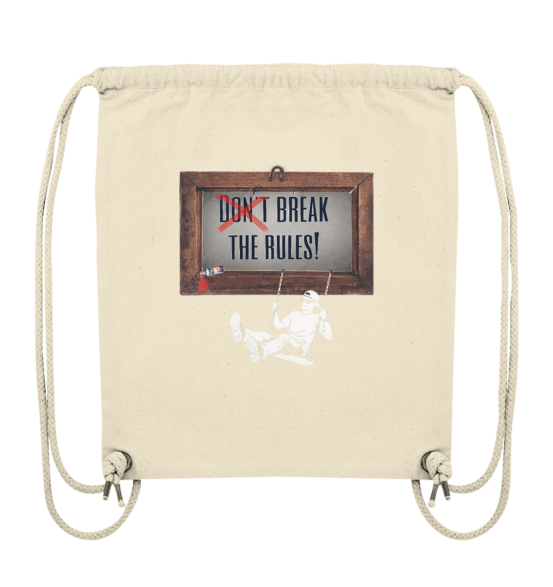 BREAKTHERULES! - Organic Gym-Bag