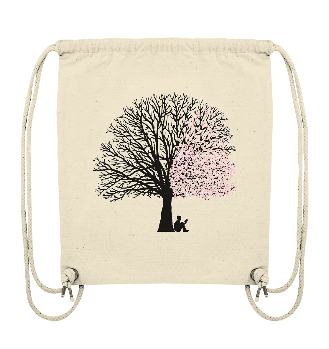 CHERRY BLOSSOM SHADOW! - Organic Gym Bag