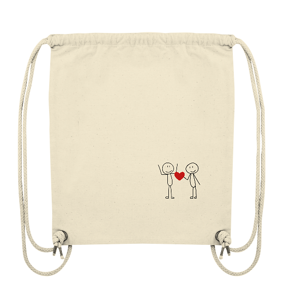 STICKFIGURELOVE! (Stick) - Organic Gym-Bag