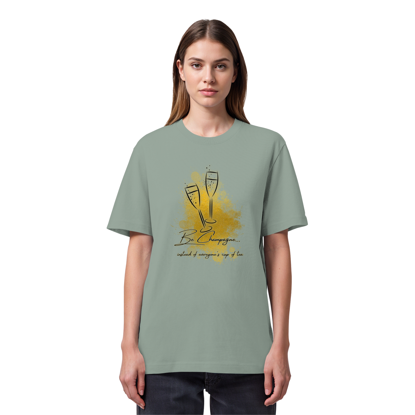 CHAMPAGNE! - Organic Heavy T-Shirt
