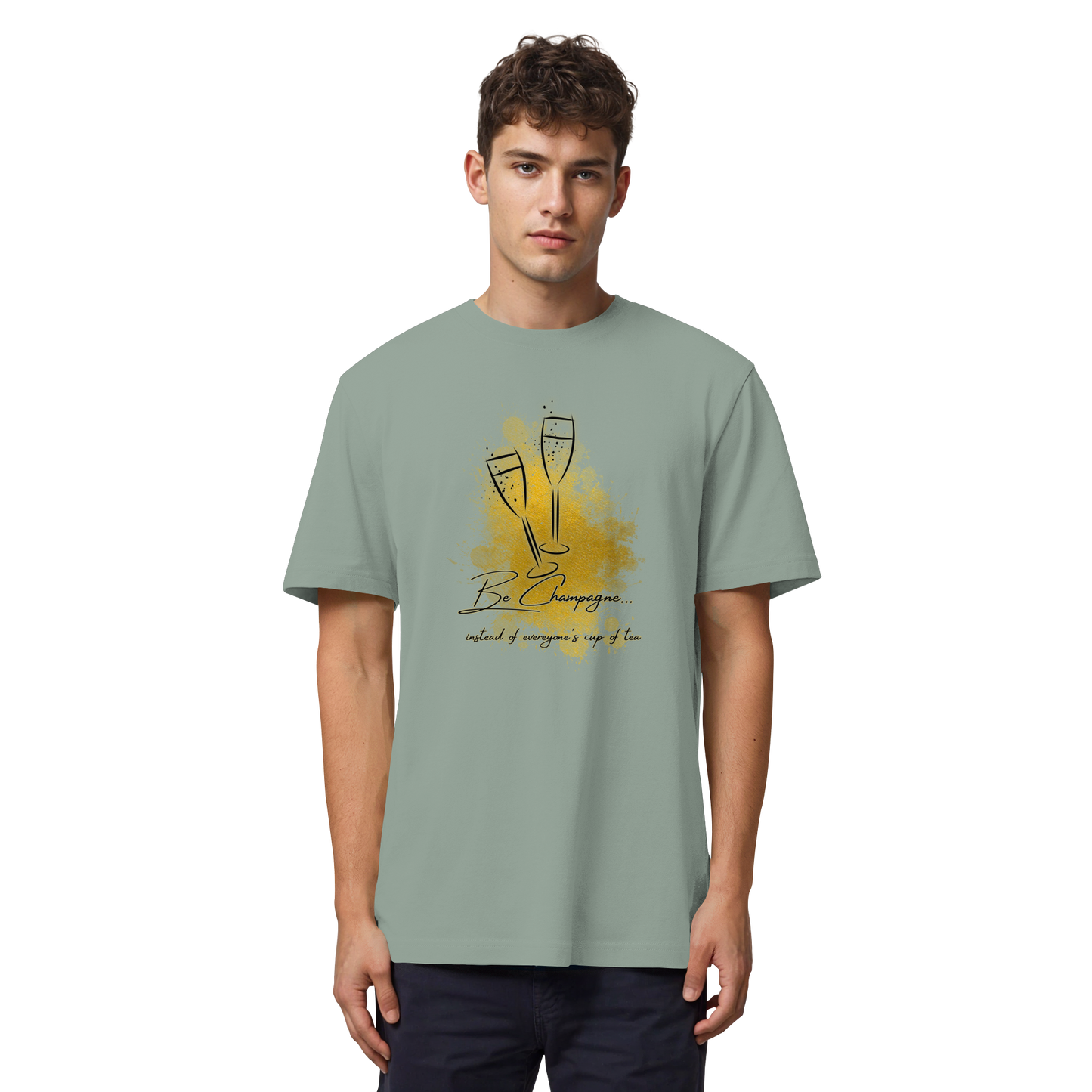 CHAMPAGNE! - Organic Heavy T-Shirt