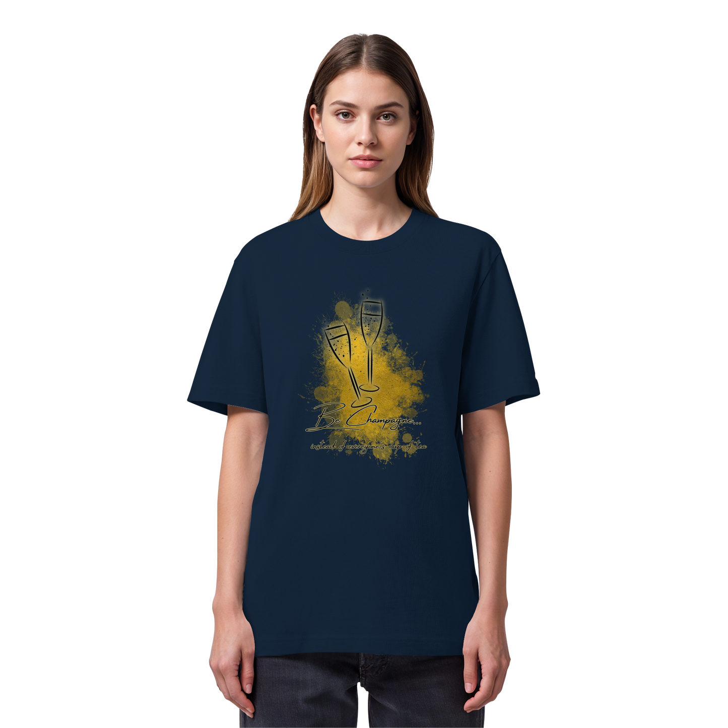 CHAMPAGNE! - Organic Heavy T-Shirt