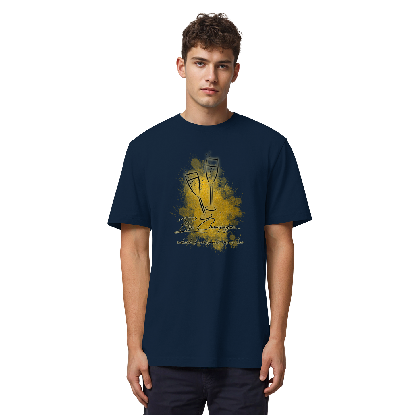 CHAMPAGNE! - Organic Heavy T-Shirt