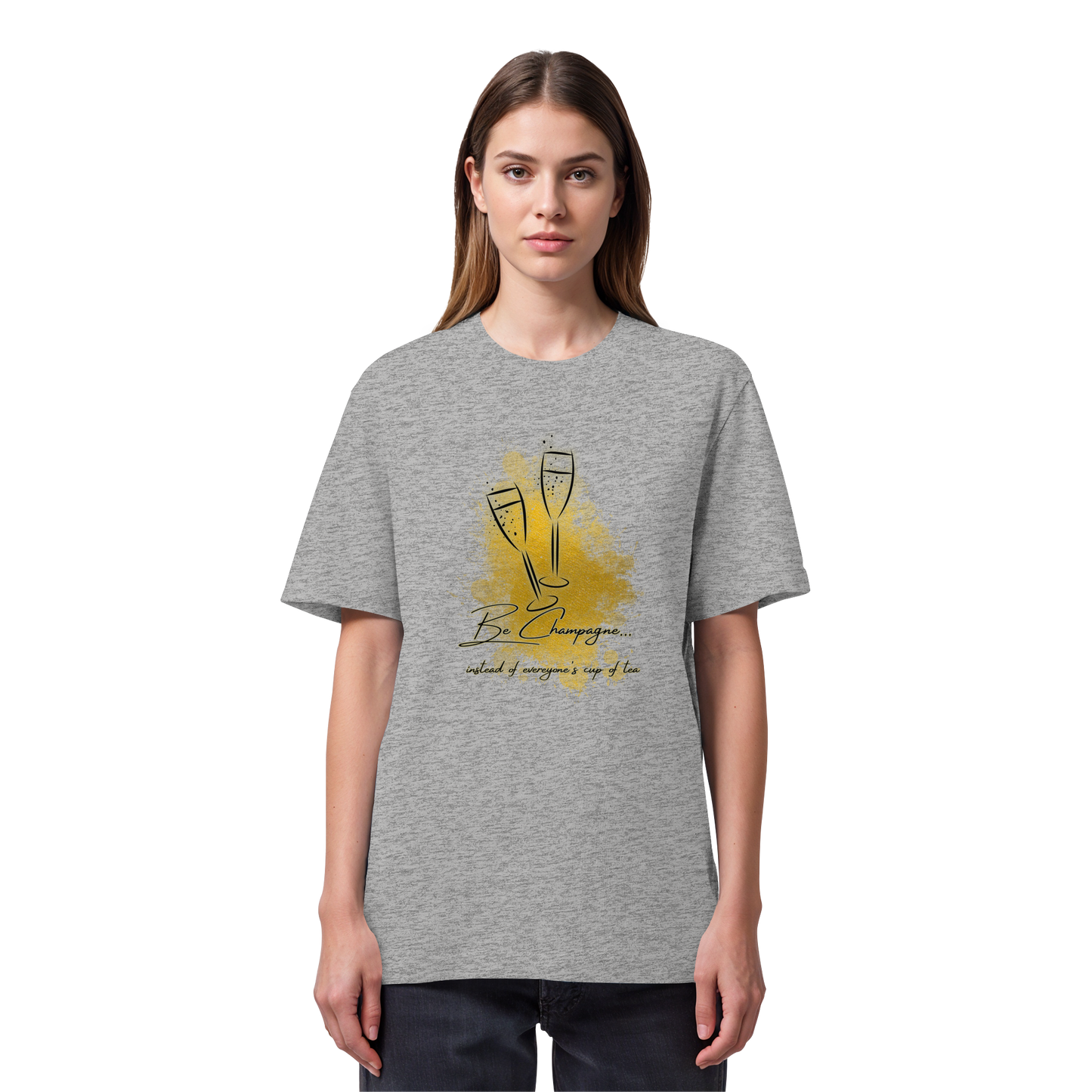 CHAMPAGNE! - Organic Heavy T-Shirt