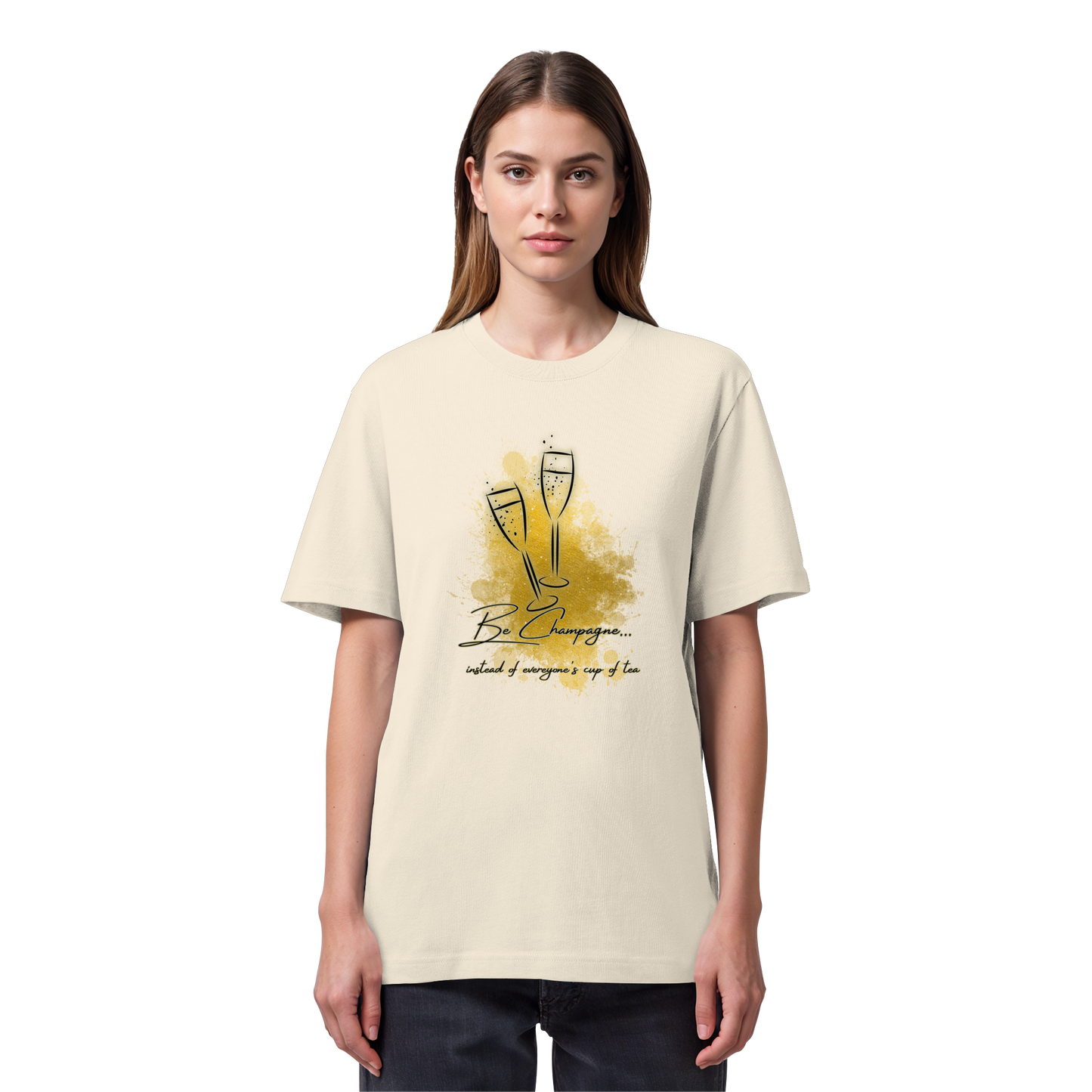 CHAMPAGNE! - Organic Heavy T-Shirt