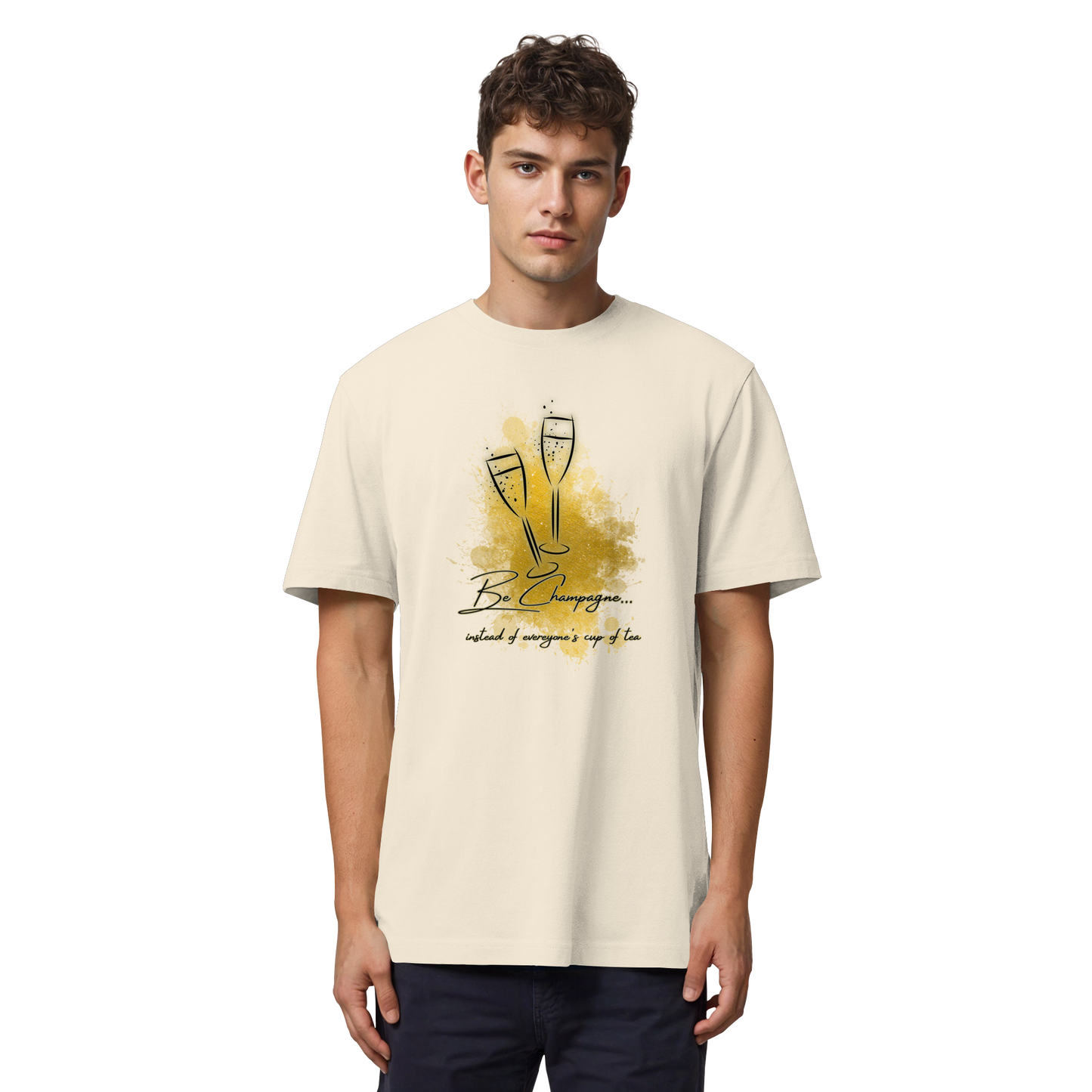 CHAMPAGNE! - Organic Heavy T-Shirt