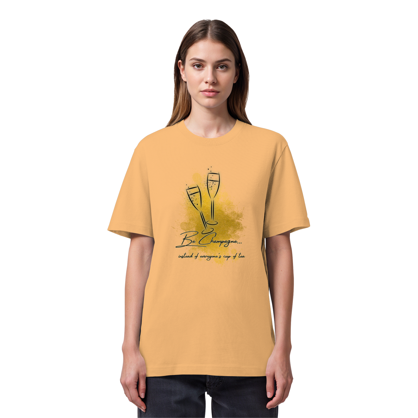 CHAMPAGNE! - Organic Heavy T-Shirt