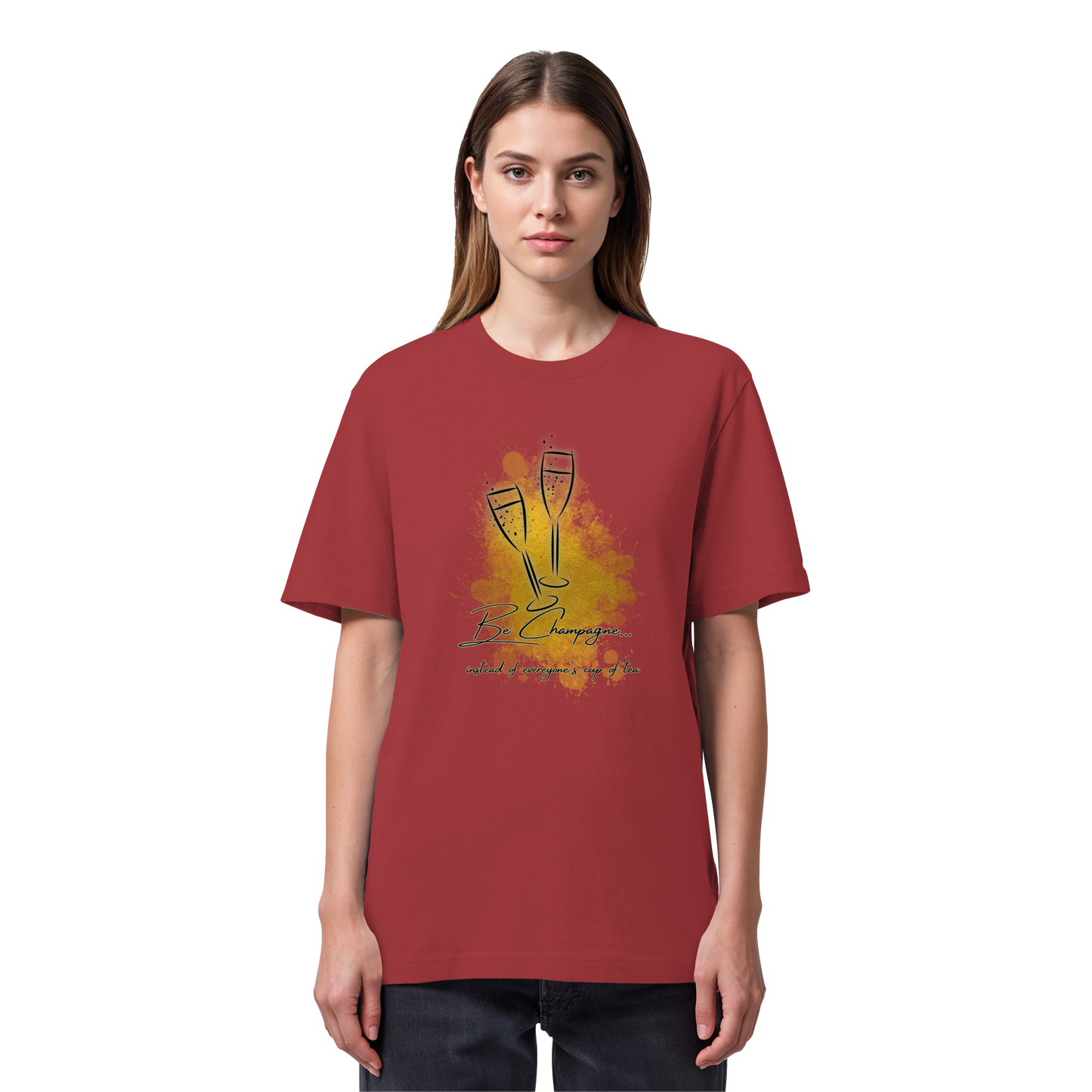CHAMPAGNE! - Organic Heavy T-Shirt