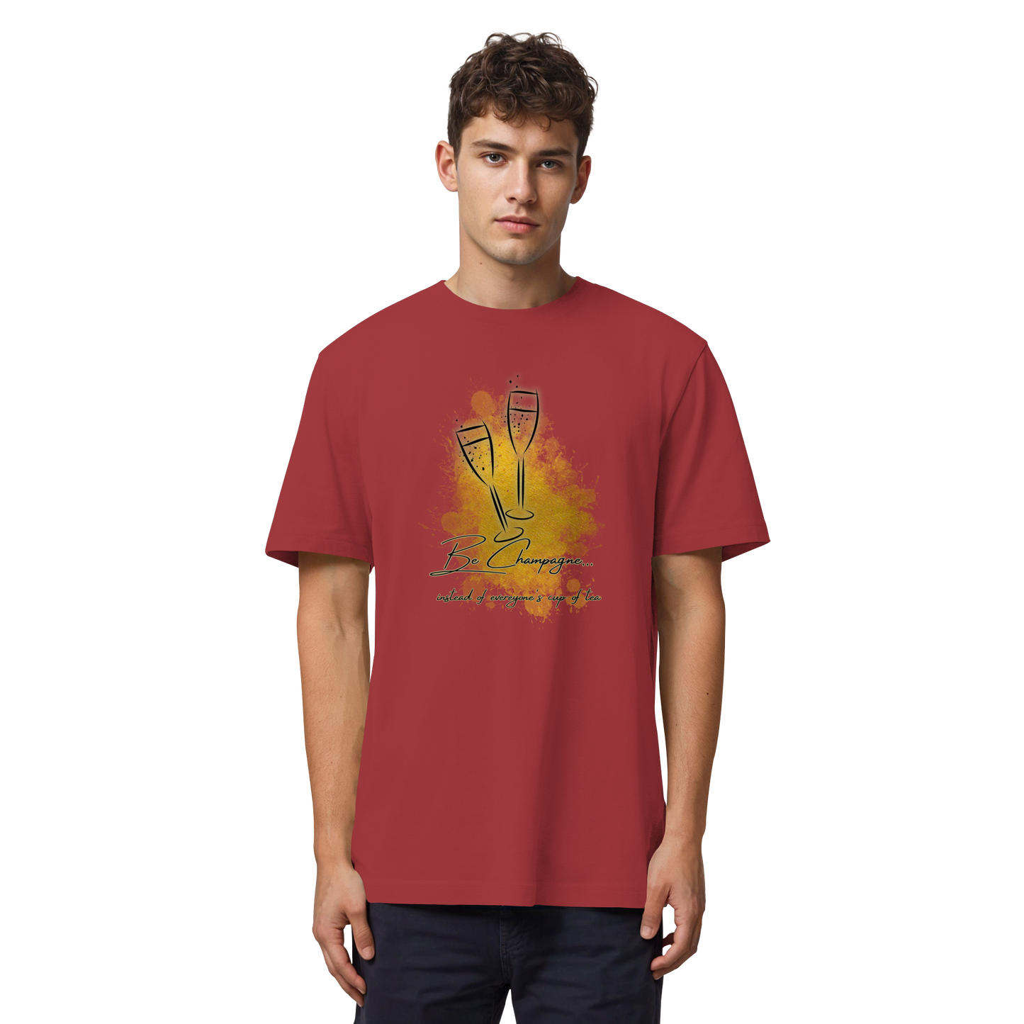 CHAMPAGNE! - Organic Heavy T-Shirt