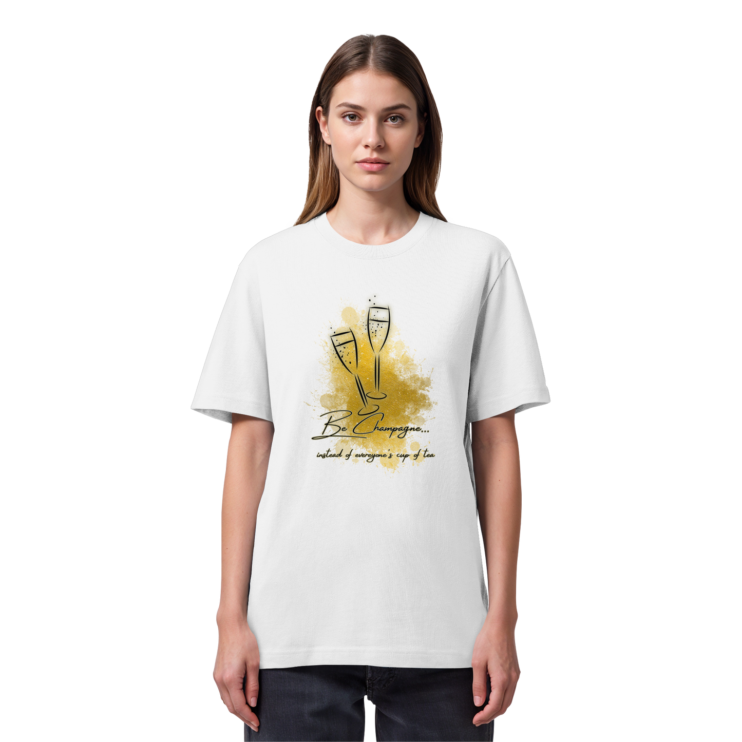 CHAMPAGNE! - Organic Heavy T-Shirt