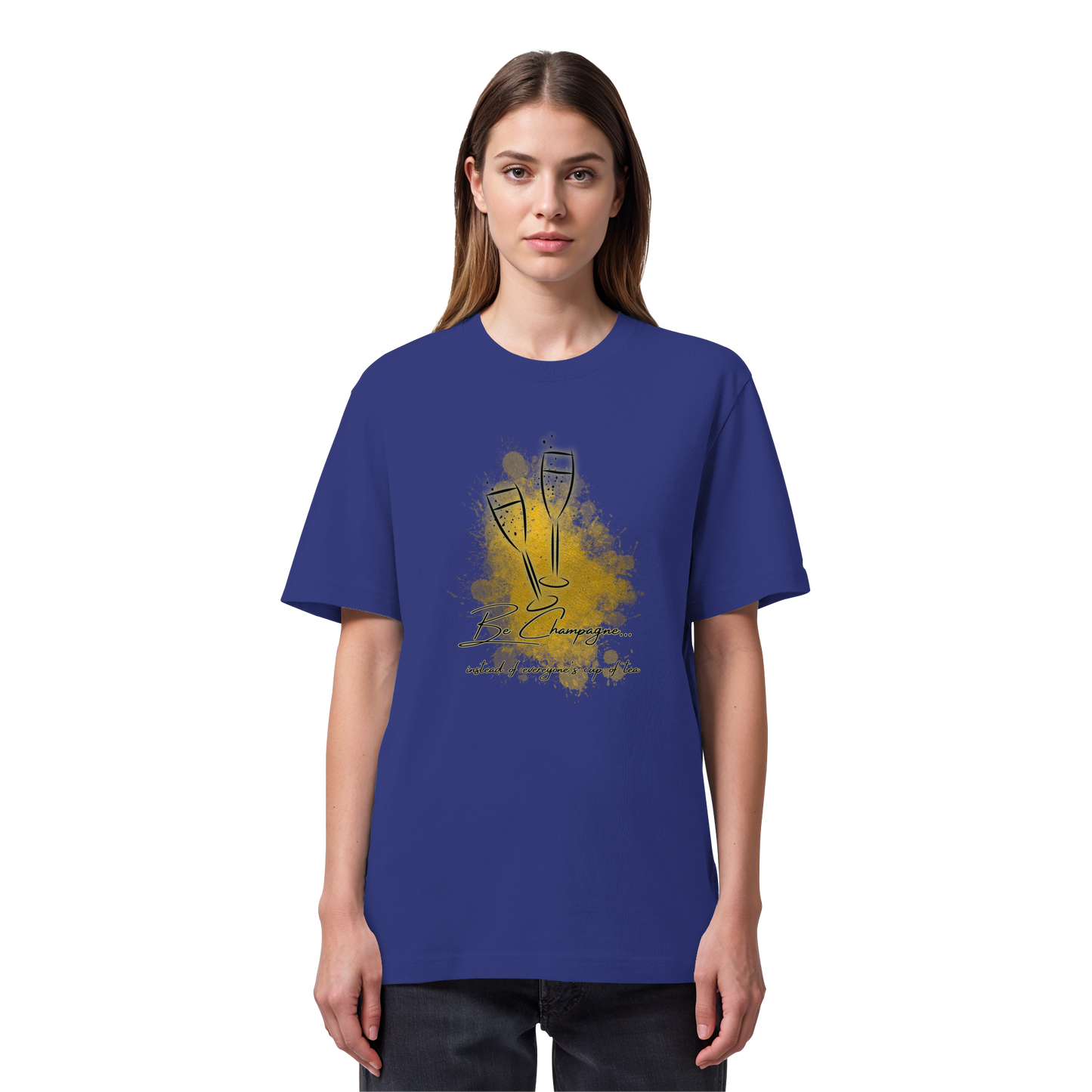 CHAMPAGNE! - Organic Heavy T-Shirt