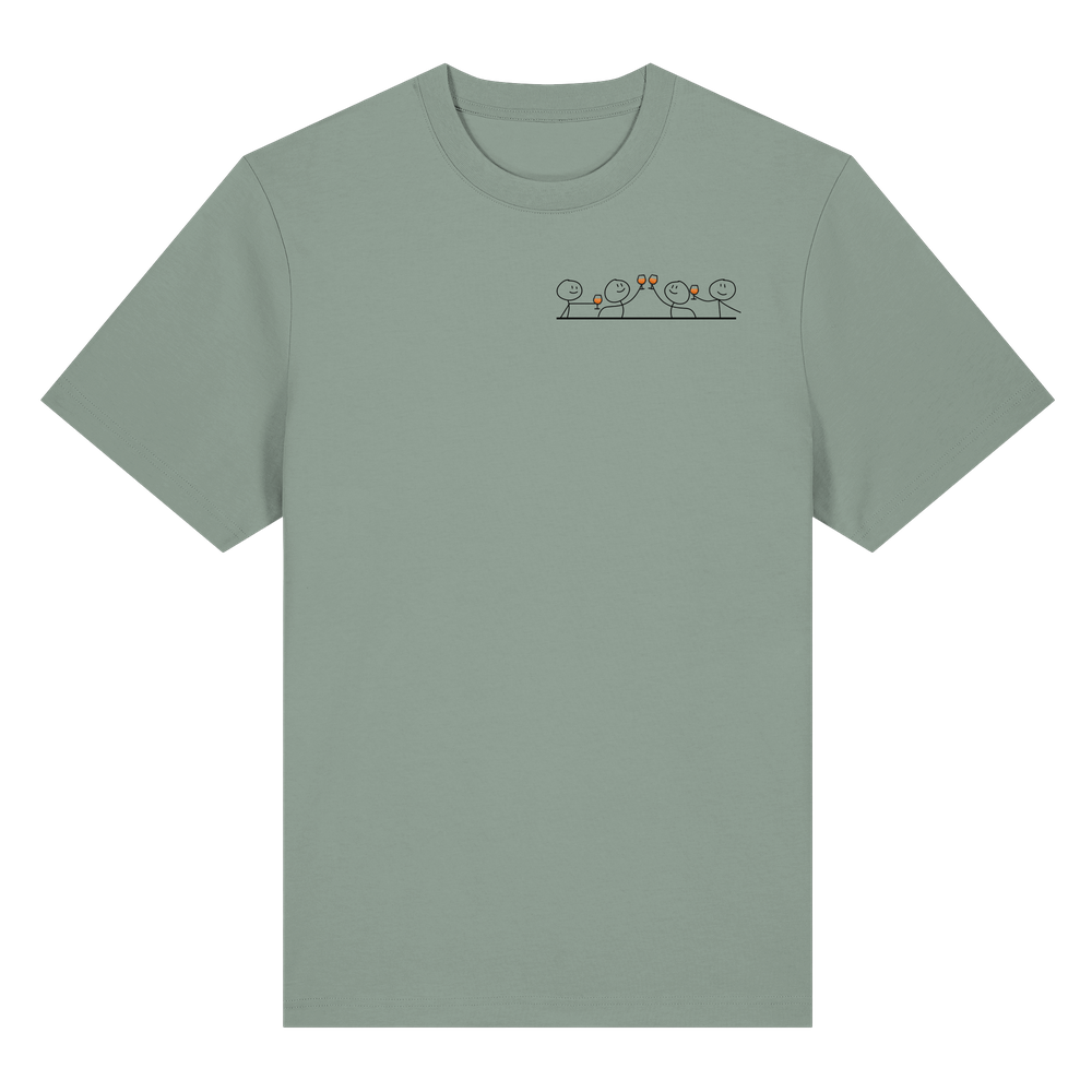 CREWLOVE! (Embroidered) - Organic Heavy T-Shirt
