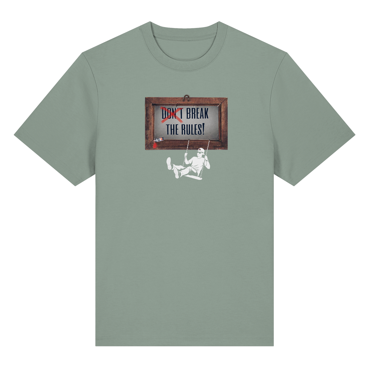 BREAKTHERULES! - Organic Heavy T-Shirt