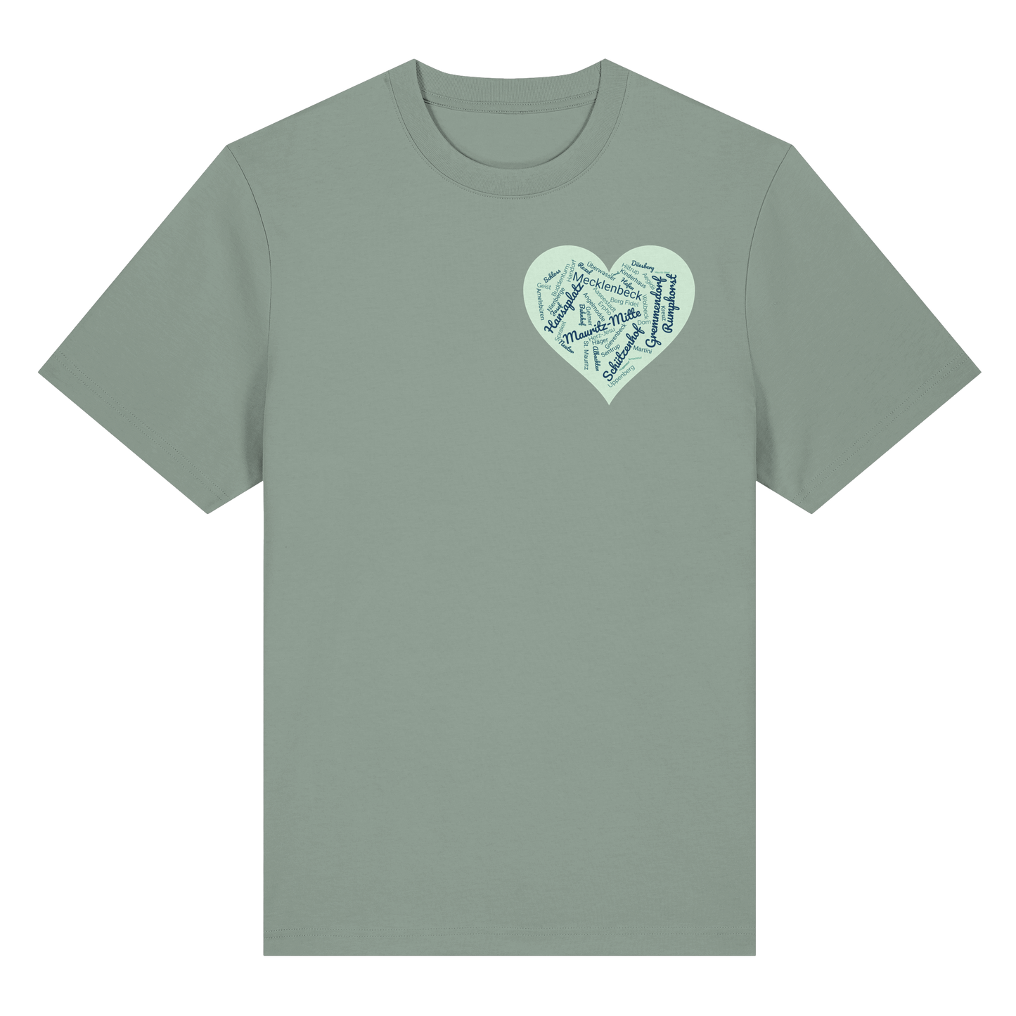 MÜNSTERHERZ! - Organic Heavy T-Shirt