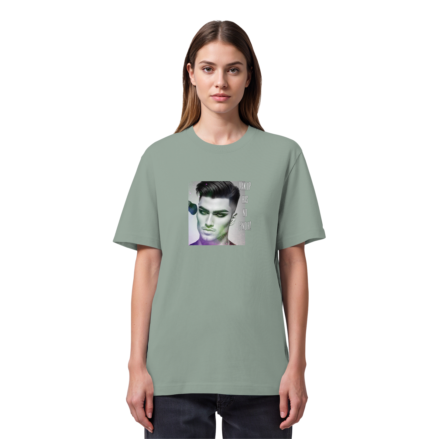 MAKEUPHASNOGENDER! - Organic Heavy T-Shirt