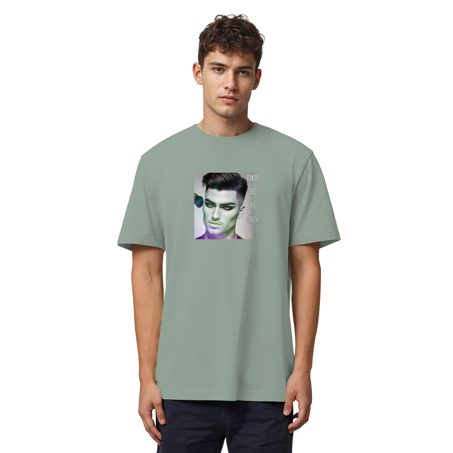 MAKEUPHASNOGENDER! - Organic Heavy T-Shirt