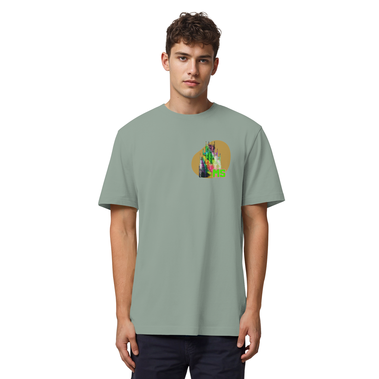 COLORFULTOWNHALL! - Organic Heavy T-Shirt