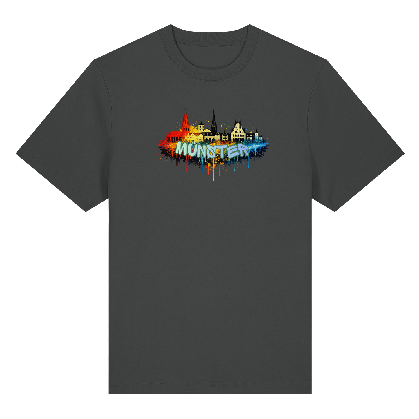 MÜNSTER SPRAY! - Organic Heavy T-Shirt