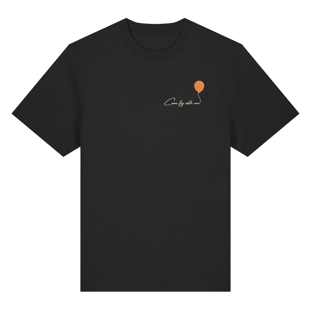 COMEFLYWITHME! (Stick) - Organic Heavy T-Shirt