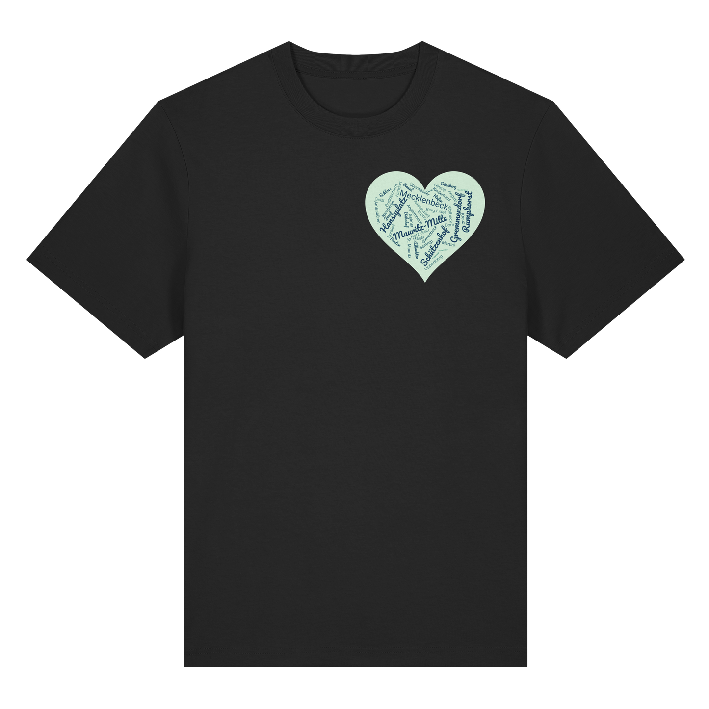 MÜNSTERHERZ! - Organic Heavy T-Shirt
