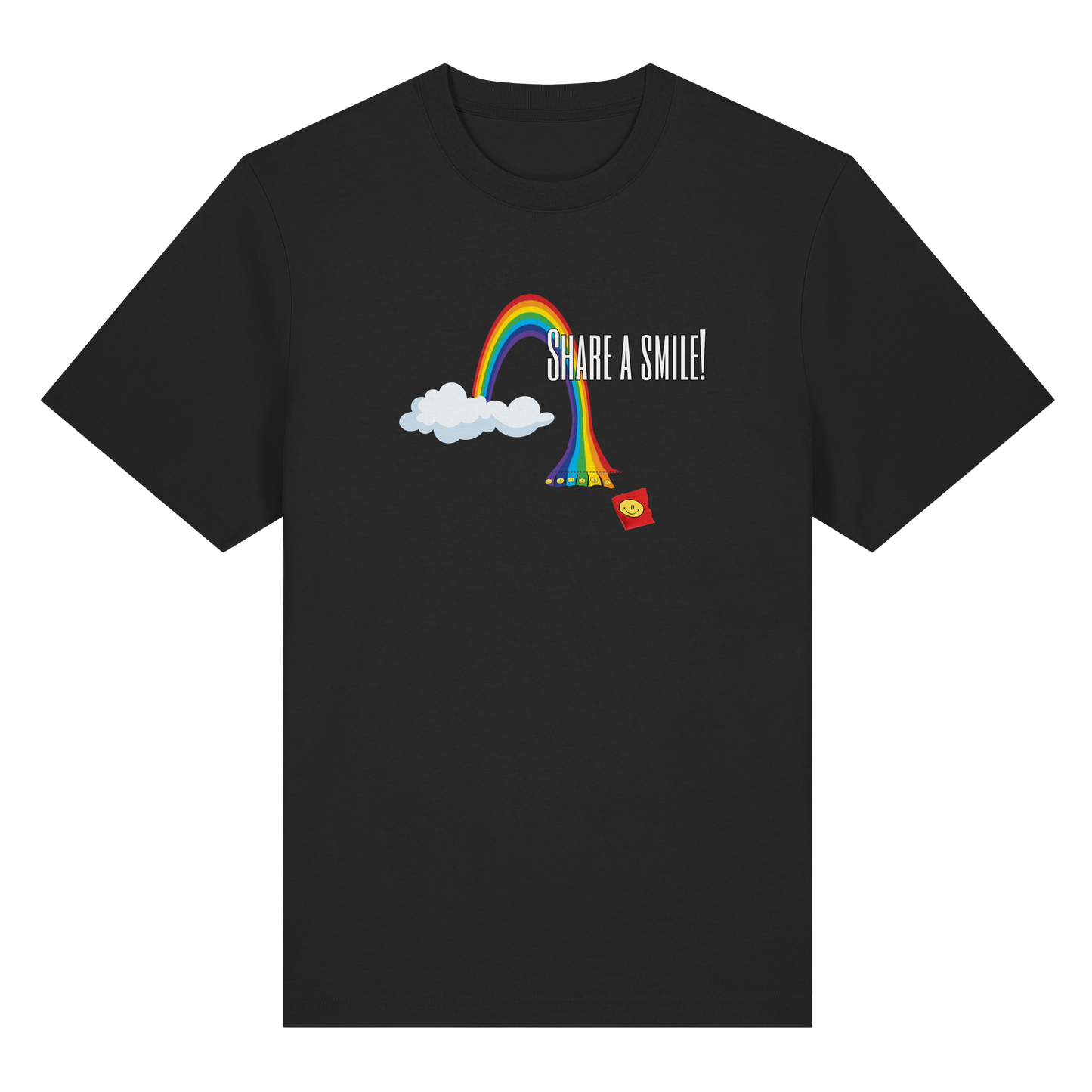 SHAREASMILE! - Organic Heavy T-Shirt