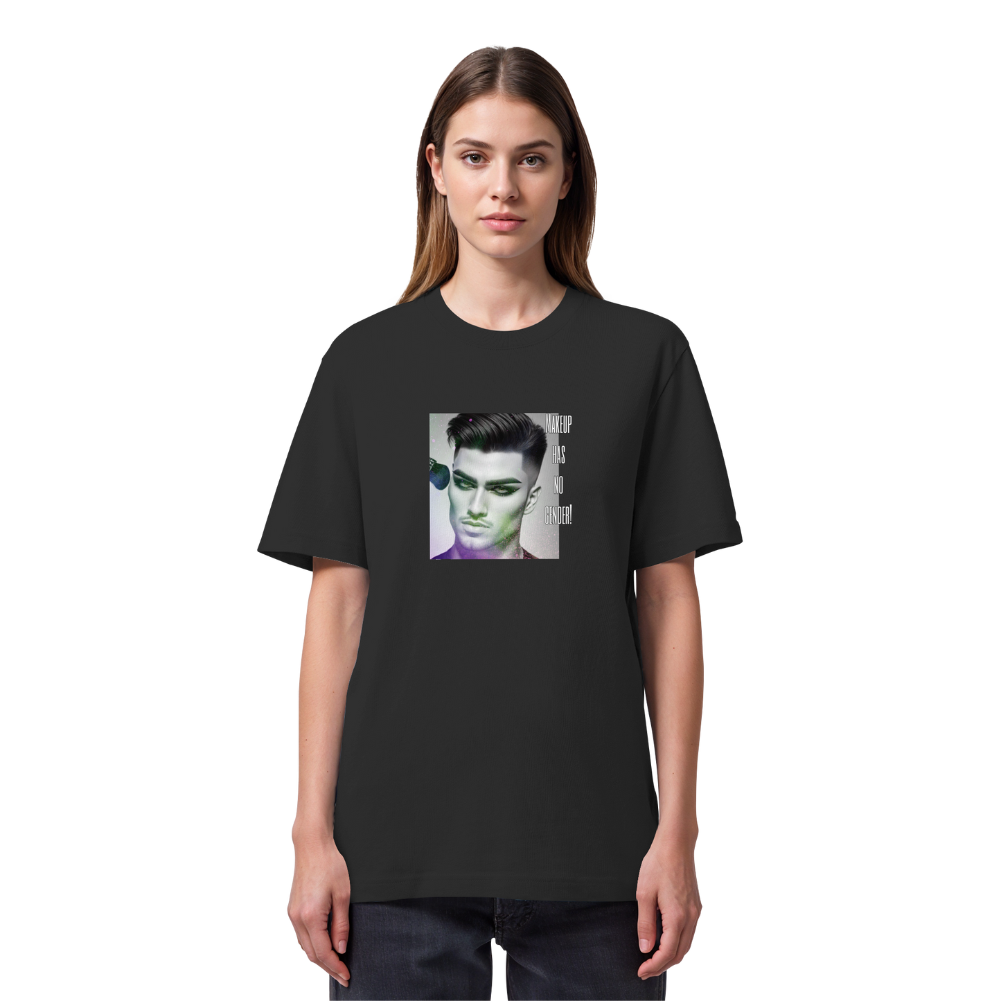 MAKEUPHASNOGENDER! - Organic Heavy T-Shirt