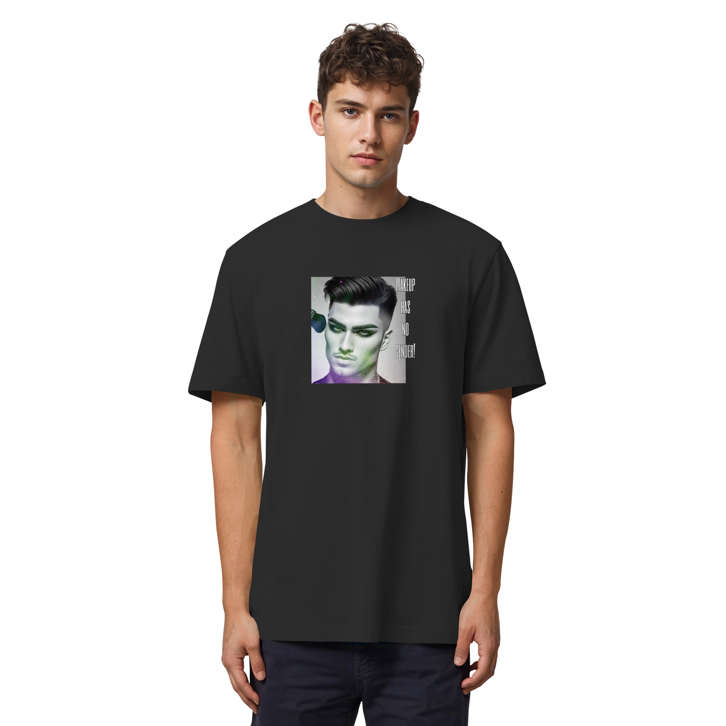 MAKEUPHASNOGENDER! - Organic Heavy T-Shirt