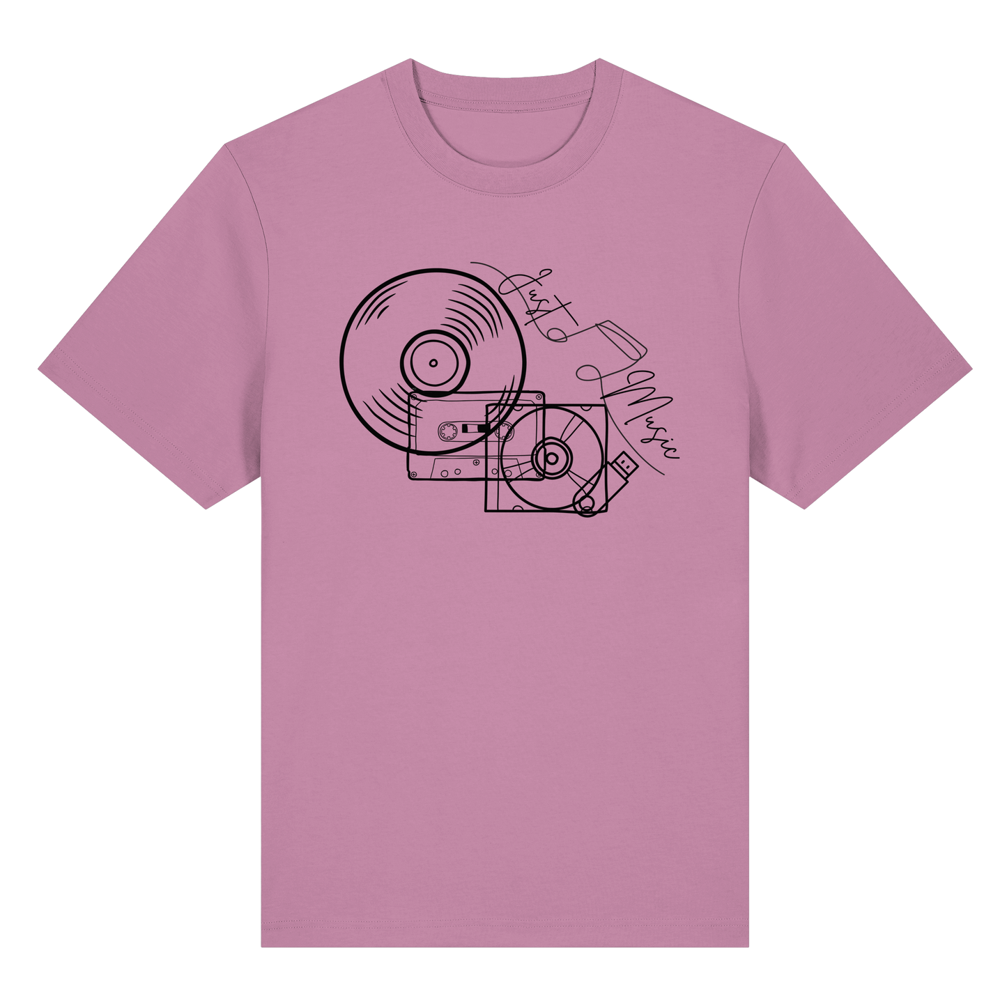JUSTMUSIC! - Organic Heavy T-Shirt